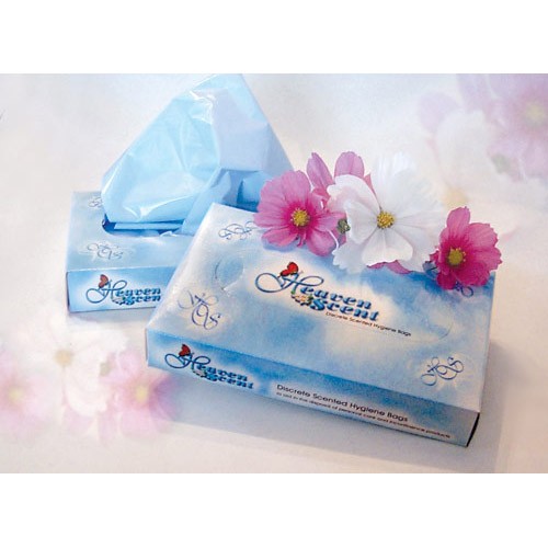 Heaven Scent Hygiene Bags, Standard, 300/case photo