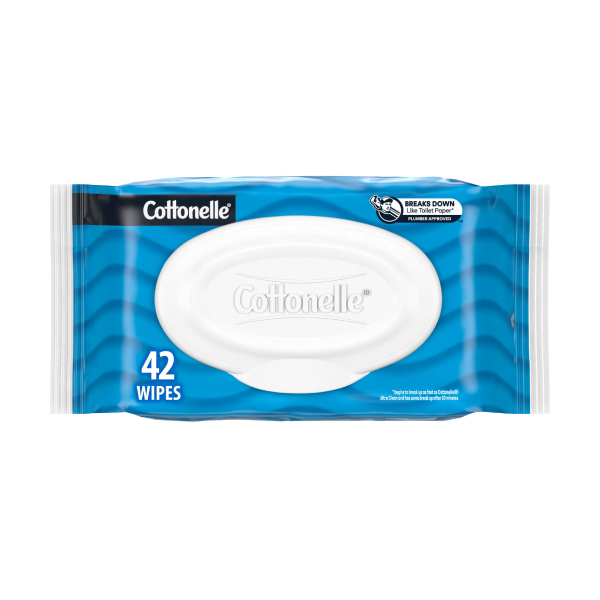 Kleenex Cottonelle Wipes Refill - 12/case photo