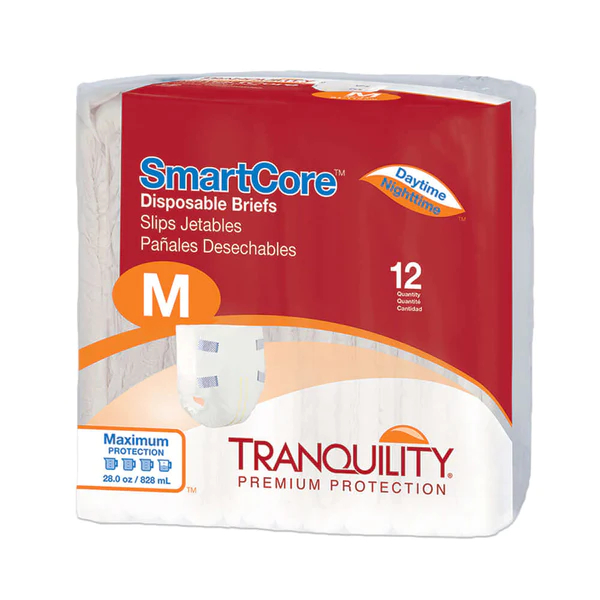 Tranquility SmartCore Briefs, Medium, 192/case