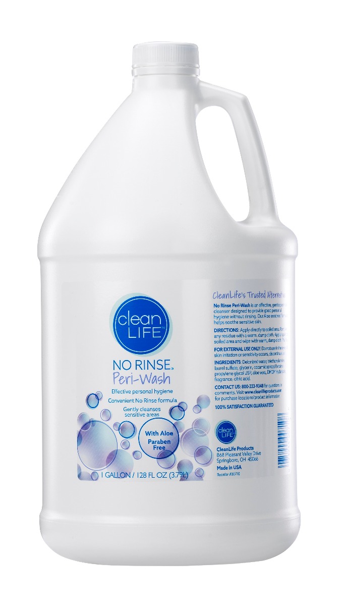 No-Rinse Peri-Wash, Gallon, 1/pack photo