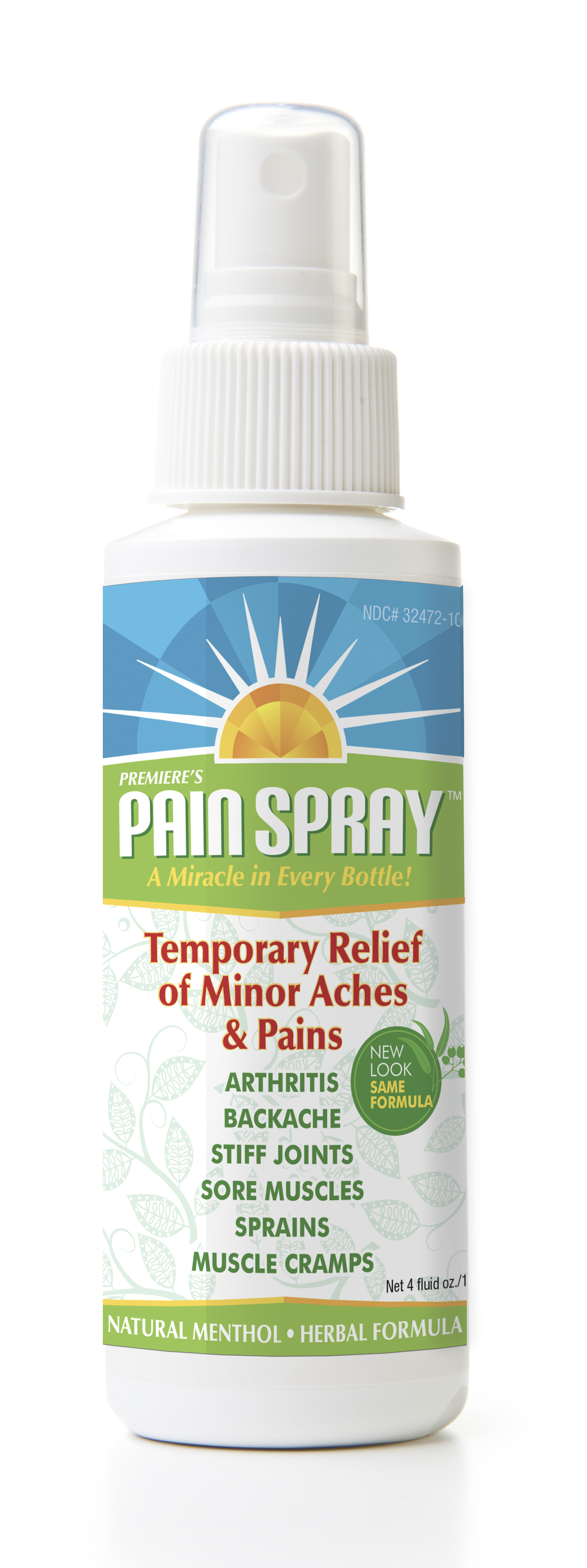 Pain Spray 4 oz, 2/pack