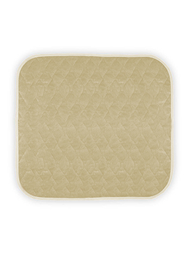 Priva Chair Seat Protector Almond 21x22, 1/pack photo