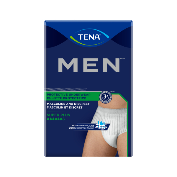 TENA Super Plus Underwear for Men,Large/X-Large - 14/case photo