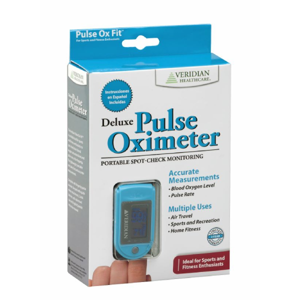 Deluxe Pulse Oximeter - 1/each (Veridian) photo